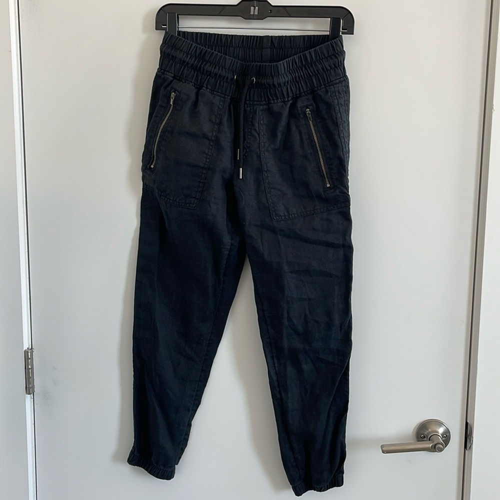 Black Athleta Joggers, Size 0P